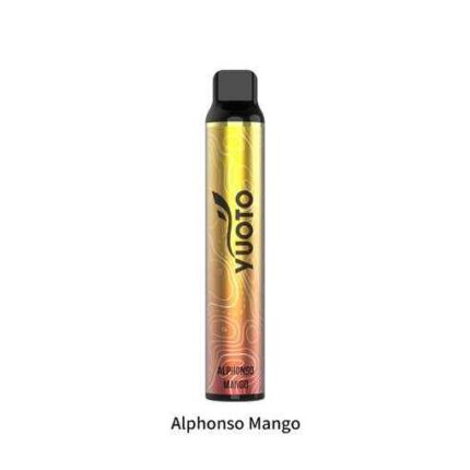 YUOTO Luscious 3000 Puffs Disposable Vape ALPHONSO MANGO