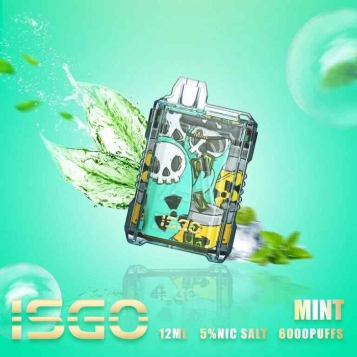 ISGO Drum Box 6000 Puffs Rechargeable 50MG Disposable Vape