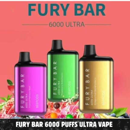 Best FURY Bar 5000 Puffs Disposable Vape