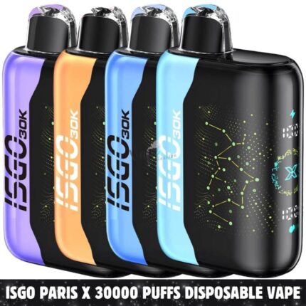 ISGO PARIS X 30000 Puffs Price in Dubai