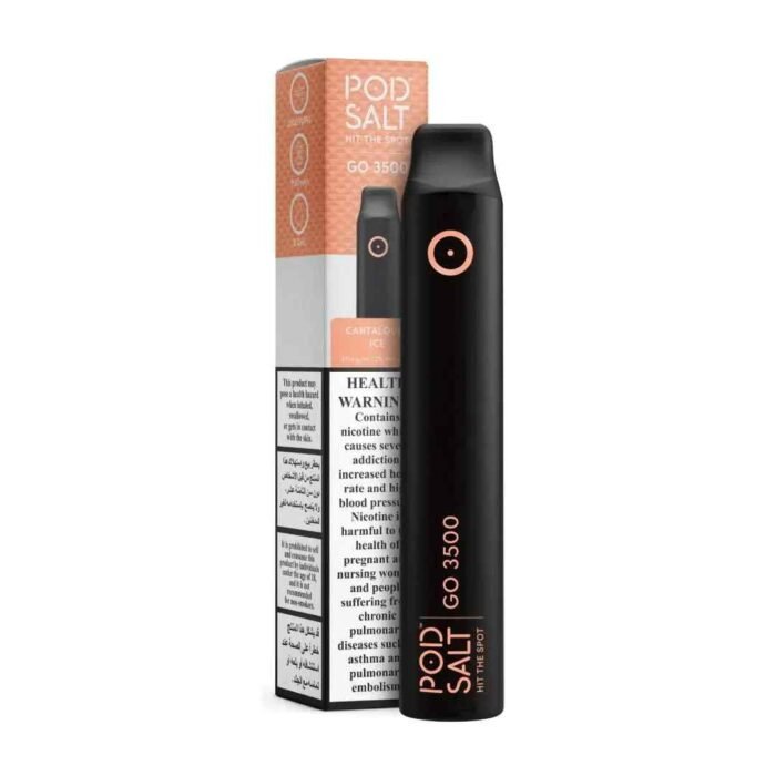 POD SALT Go 2500 Puffs Price in Dubai CANTALOUPE ICE