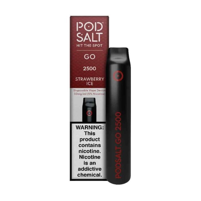 POD SALT Go 2500 Puffs Price in Dubai STRAWBERRY