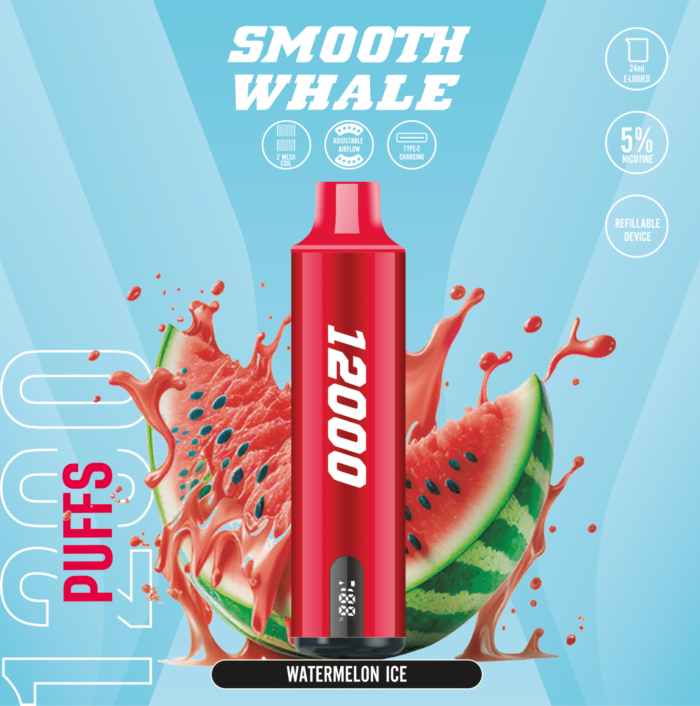 SMOOTH 12000 Puffs 5% Disposable Vape Watermelon Ice