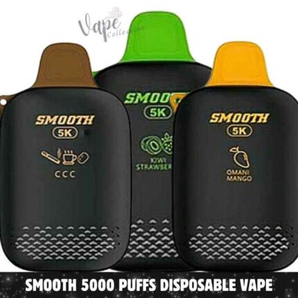 SMOOTH 5k 5000 Puffs 2% Disposable Vape in Dubai