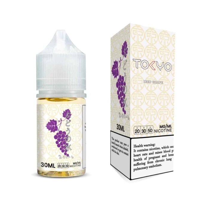 TOKYO SaltNic Price in Dubai ICED GRAPE