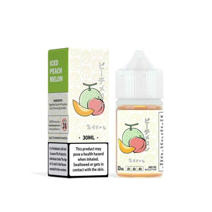 TOKYO SaltNic Price in Dubai ICED PEACH MELON