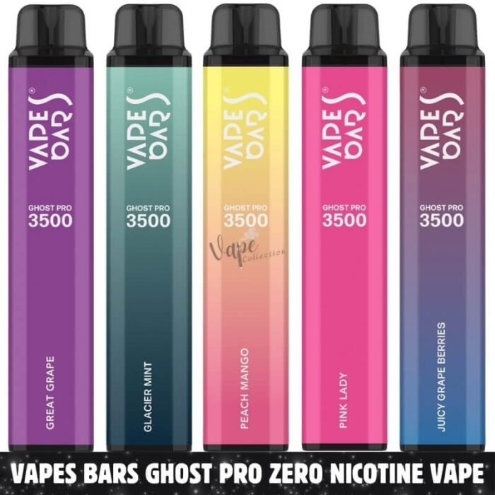 VAPES BARS GHOST PRO Zero Nicotine 3500 Puffs Price in Dubai