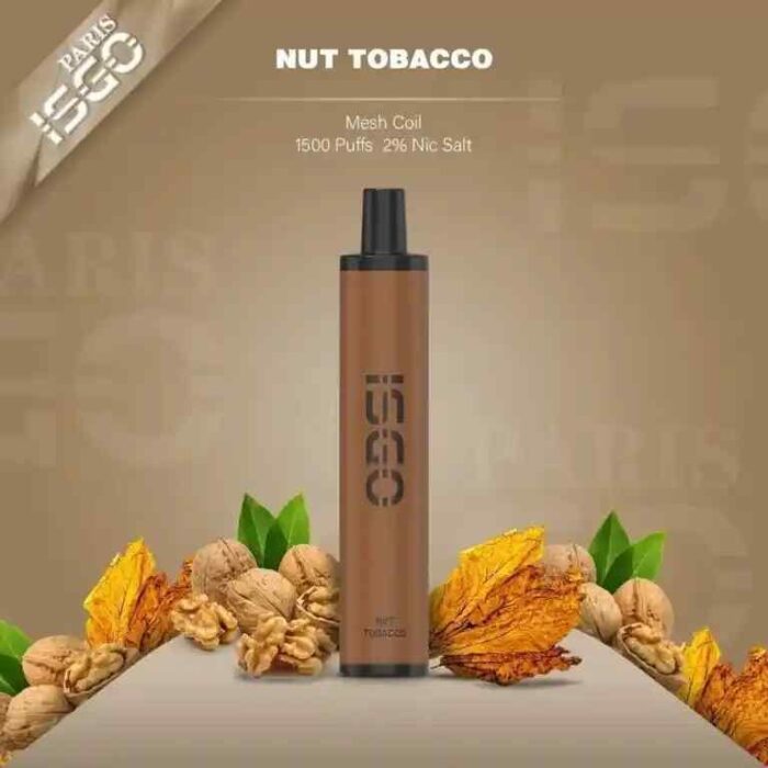 ISGO Paris 1500 Puffs 1100mAh 50mg Disposable Vape