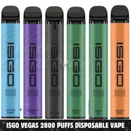 Best ISGO Vegas 2800 Puffs Disposable Vape