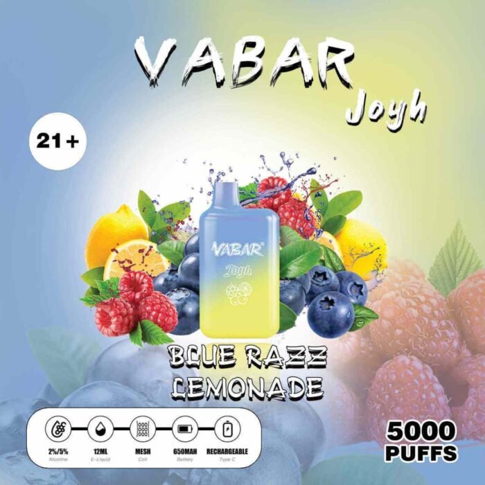 VABAR Joyh 5000 Puffs 2% & 5% Nicotine Disposable Vape