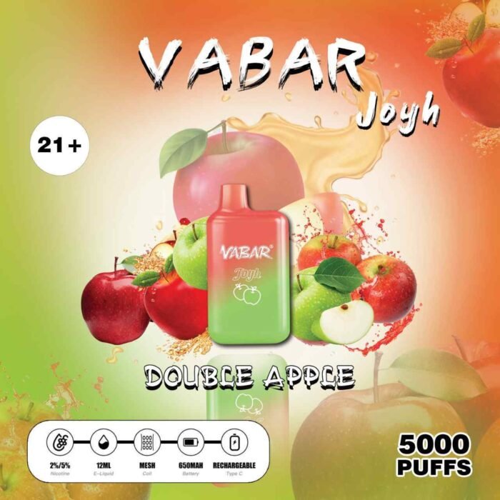 VABAR Joyh 5000 Puffs 2% & 5% Nicotine Disposable Vape