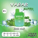 VABAR Supra 7000 Puffs 2% & 5% Nicotine Disposable Vape