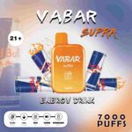 VABAR Supra 7000 Puffs 2% & 5% Nicotine Disposable Vape