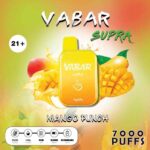 VABAR Supra 7000 Puffs 2% & 5% Nicotine Disposable Vape