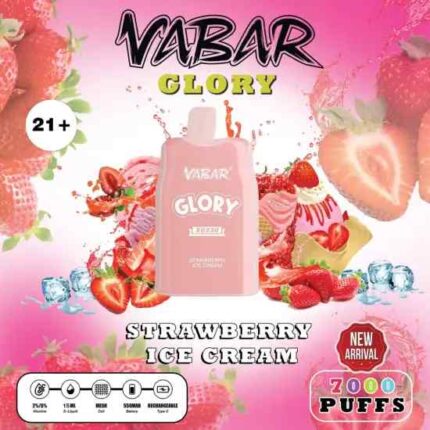 VABAR Glory 7000 Puffs 2% & 5% Nicotine Disposable Vape