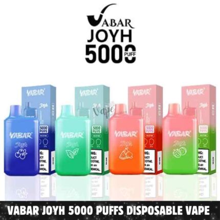 Best VABAR Joyh 5000 Puffs 2% & 5% Nicotine Disposable Vape