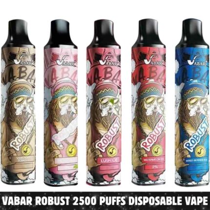 Best VABAR Robust 2500 Puffs Disposable Vape