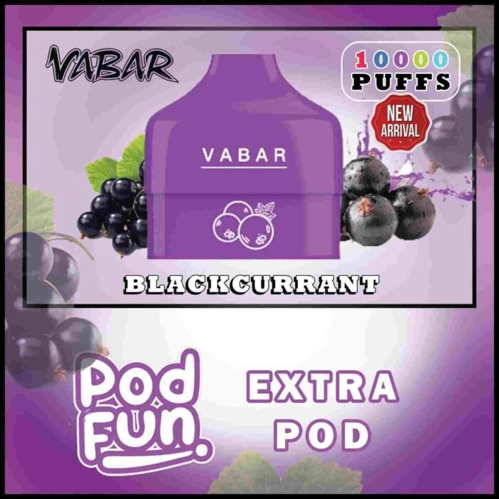 VABAR Pod Fun Extra Pod 10000 Puffs 2% & 5% Nicotine Disposable Vape