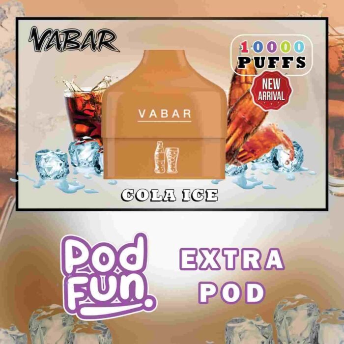 VABAR Pod Fun Extra Pod 10000 Puffs 2% & 5% Nicotine Disposable Vape