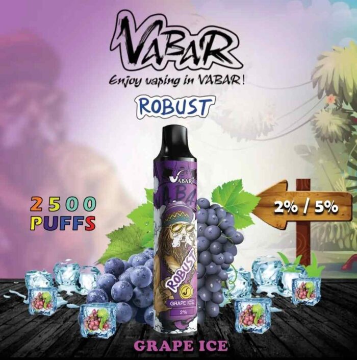 VABAR Robust 2500 Puffs Disposable Vape