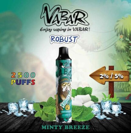 VABAR Robust 2500 Puffs Disposable Vape