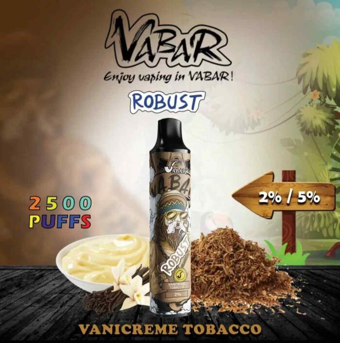 VABAR Robust 2500 Puffs Disposable Vape