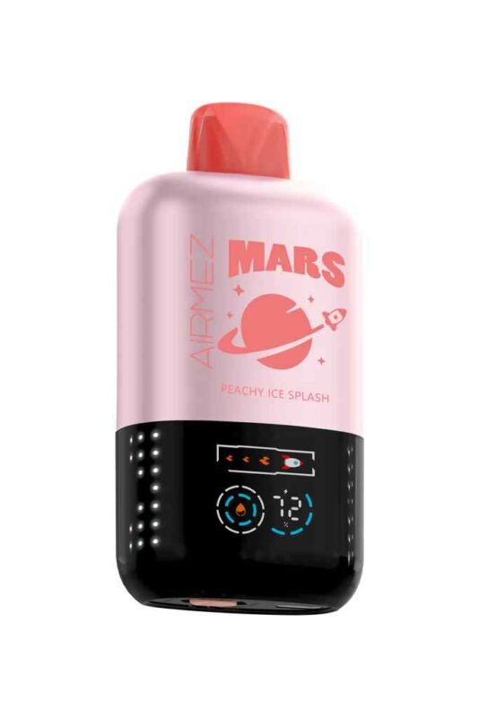 AiRMEZ Mars 20000 Puffs Peachy Ice Splash