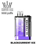 Al Fakher Crown Bar Crystal 9000 Puffs 20mg Disposable Vape BLACK-CURRENT-ICE