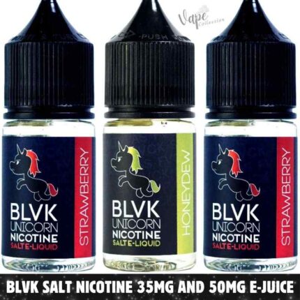 BLVK Salt Nicotine 35MG & 50MG E-juice in Dubai, UAE