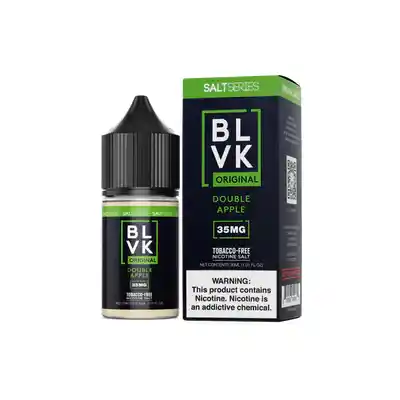 BLVK Salt Nicotine 35mg and 50mg E-juice Double_Apple