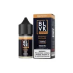 BLVK Salt Nicotine 35mg and 50mg E-juice Original_Custard