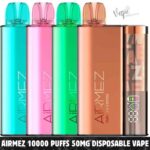 AiRMEZ 10000 Puffs 50mg Disposable Vape in Dubai