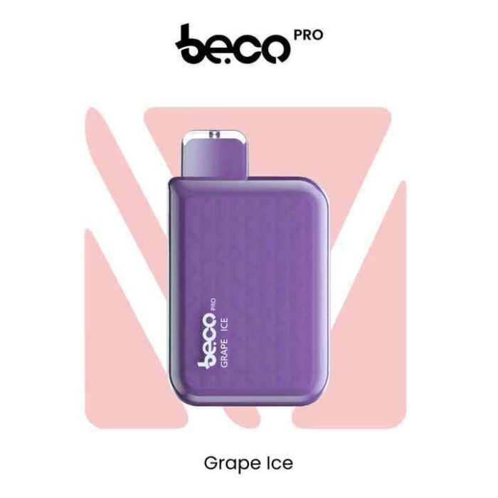 BECO Pro 6000 Puffs Disposable Vape Grape Ice