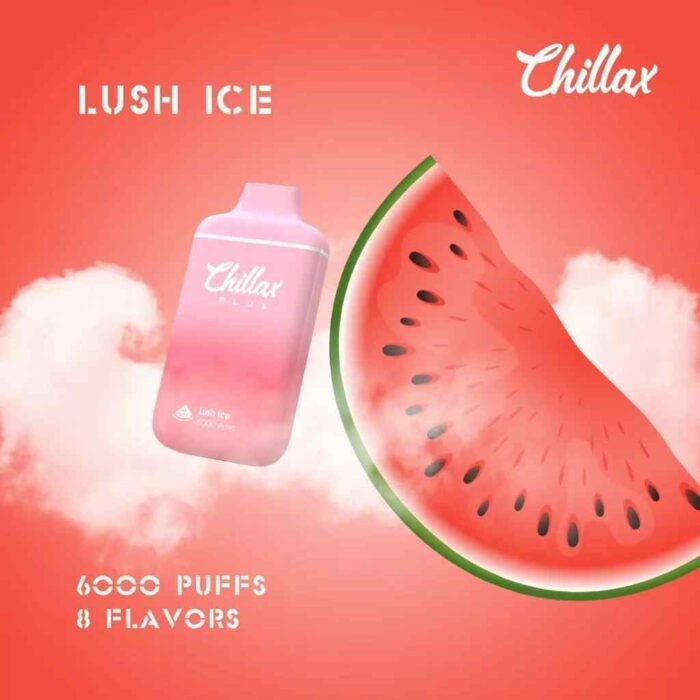 CHILLAX PLUS 6000 PUFFS price in Dubai LUSH ICE