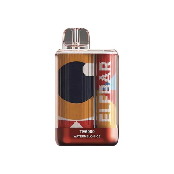 ELF BAR TE6000 Puffs Disposable Vape watermelon-ice