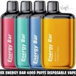 KK Energy Bar 6000 Puffs disposable vape price in Dubai