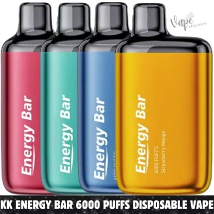 KK Energy Bar 6000 Puffs disposable vape price in Dubai