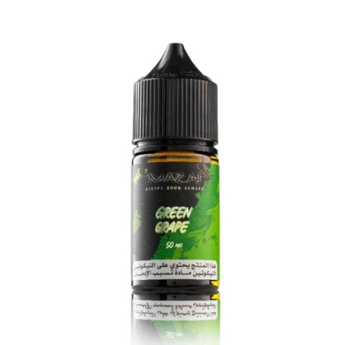 MAZAJ 30ml Vape Juice 25mg & 50mg E-Liquid Price in Dubai Green Grape