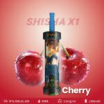 MFU Shisha X1 40000 Puffs Salt Nicotine 5mg Disposable Vape in Dubai Cherry