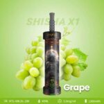 MFU Shisha X1 40000 Puffs Salt Nicotine 5mg Disposable Vape in Dubai Grape