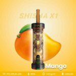 MFU Shisha X1 40000 Puffs Salt Nicotine 5mg Disposable Vape in Dubai Mango