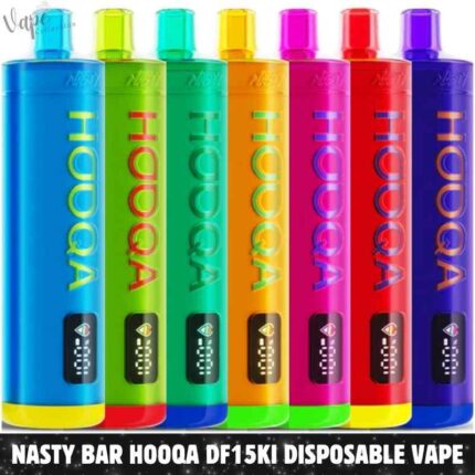 NASTY BAR Hooqa DF15Ki 15000 Puffs Disposable Vape in Dubai