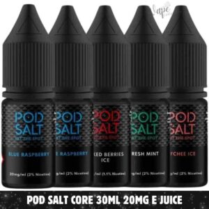 POD SALT Core Salt Nicotine 20MG 30ML E-Juice in Dubai