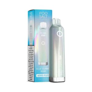 POD SALT Pearl Bar 6000 Puffs 20mg Disposable Vape Price in Dubai Blue Ggummy Bear