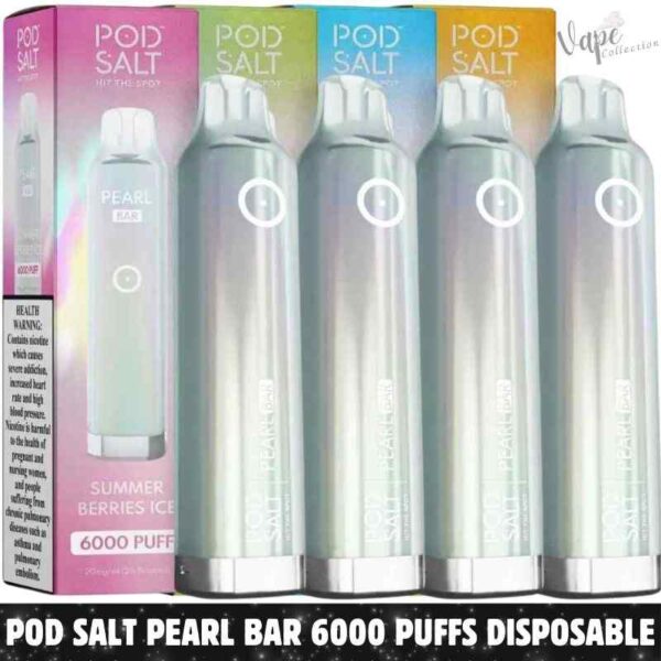 POD SALT Pearl Bar 6000 Puffs 20mg Disposable Vape in Dubai