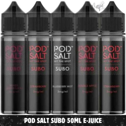 POD SALT Subo 50ml 3mg Nicotine E-Juice in Dubai