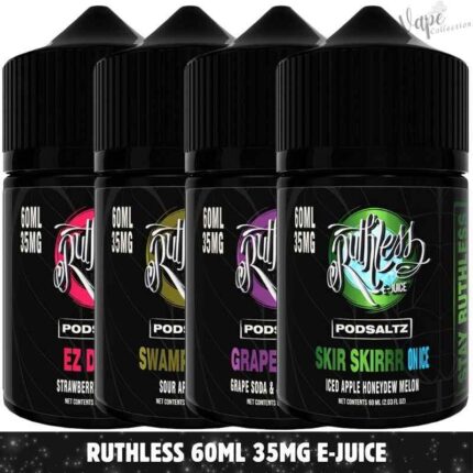 RUTHLESS 60ml Vape Juice 35mg E-Liquid in Dubai