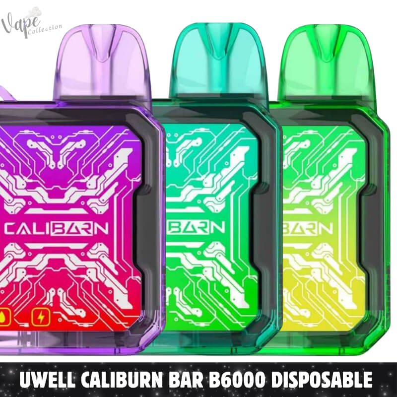 UWELL CALIBURN Bar B6000 Disposable Vape price in Dubai