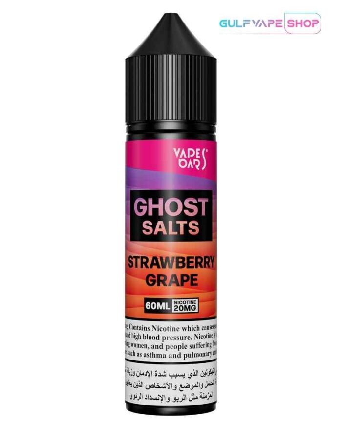 VAPES BARS GHOST SALT 60ML JUICE PRICE IN DUBAI Strawberry Grape