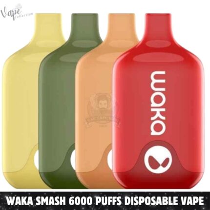 WAKA Smash 6000 Puffs Disposable Vape in Dubai